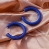 Wholesale Jewelry Simple Style Solid Color Plastic Ear Studs