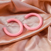 Wholesale Jewelry Simple Style Solid Color Plastic Ear Studs