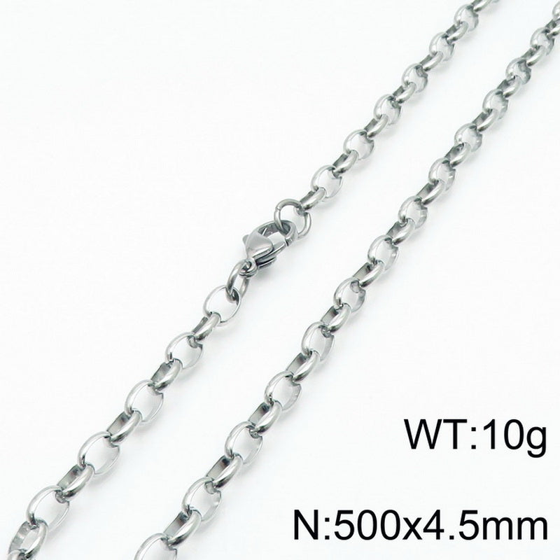 Stainless Steel O-chain Fashion Necklace Bracelet Wholesale Jewelry Gooddiy