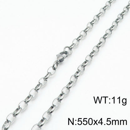 Stainless Steel O-chain Fashion Necklace Bracelet Wholesale Jewelry Gooddiy