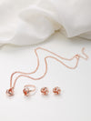Elegant Streetwear Solid Color Copper Women's Rings Earrings Necklace