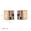 1 Pair Luxurious Shiny Circle Square Plating Inlay Copper Zircon 18k Gold Plated Earrings