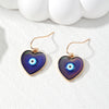 Simple Style Classic Style Devil's Eye Alloy Women's Earrings Necklace
