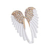 Retro Wings Flower Alloy Enamel Women'S Brooches