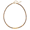 Simple Style Color Block Beaded Copper Beaded Women's Necklace