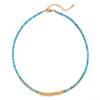 Simple Style Color Block Beaded Copper Beaded Women's Necklace