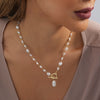 Classic Style Streetwear Geometric Imitation Pearl Women's Pendant Necklace