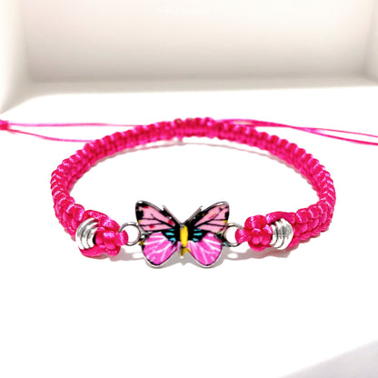 Simple Style Butterfly Alloy Plating Couple Bracelets