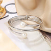 Simple Style Classic Style Solid Color Copper Plating 18k Gold Plated Bangle