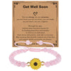 Casual Elegant Modern Style Flower Natural Stone Wholesale Bracelets