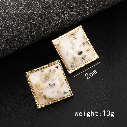 1 Pair Fashion Devil's Eye Alloy Inlay Zircon Gold Plated Women's Drop Earrings