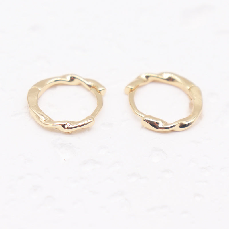 1 Pair Casual Classic Style Geometric Plating Alloy Gold Plated Silver Plated Earrings