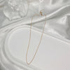 Simple Style Solid Color Sterling Silver Plating Necklace