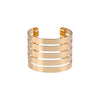 Retro Lady Simple Style Geometric Alloy Plating Gold Plated Silver Plated Women's Bangle