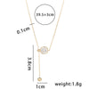 Simple Style Solid Color Sterling Silver Plating 14k Gold Plated Pendant Necklace