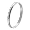 Simple Style Solid Color Titanium Steel Polishing Plating Bangle