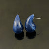 1 Pair Vintage Style Water Droplets Stoving Varnish Plastic Ear Studs