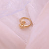 Simple Style Solid Color Solid Color Copper 18k Gold Plated Rings In Bulk