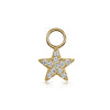 1 Piece Casual Elegant Star Lightning Plating Inlay Copper Zircon Ear Studs