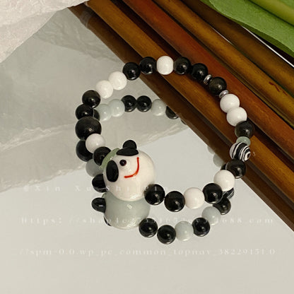 Sweet Color Block Water Droplets Alloy Wholesale Bracelets