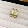 1 Pair Simple Style Commute Water Droplets Plating Alloy Gold Plated Ear Studs