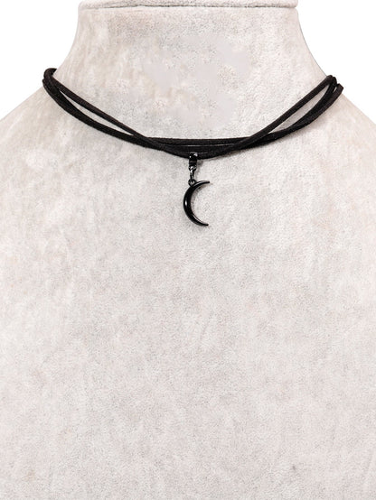 Streetwear Moon Alloy Women's Necklace