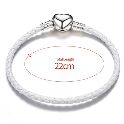 Classic Style Streetwear Heart Shape Sterling Silver Plating Silver Plated Bangle