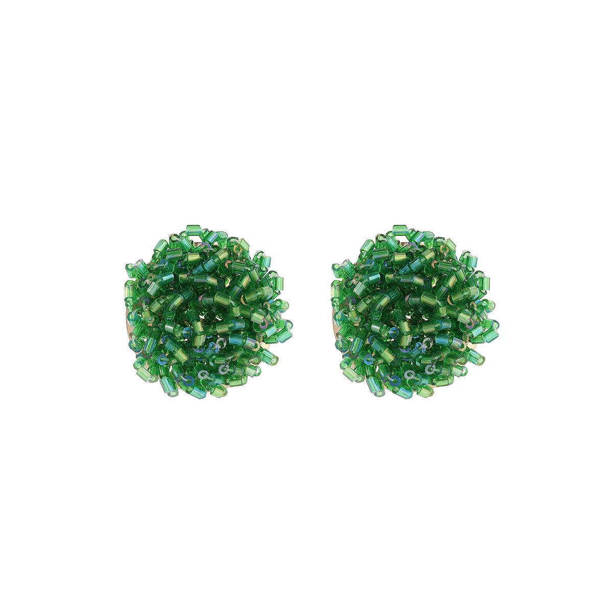 1 Pair Retro Geometric Alloy Ear Studs