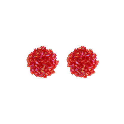 1 Pair Retro Geometric Alloy Ear Studs