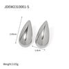 1 Pair Ig Style Vintage Style 1 Plating Stainless Steel 18k Gold Plated Ear Studs