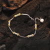 Original Design Solid Color Sterling Silver Plating 24k Gold Plated White Gold Plated Bracelets