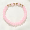 Cute Sweet Solid Color Glass Wholesale Bracelets