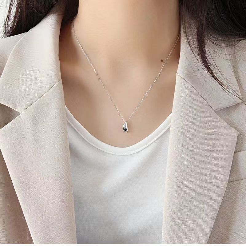 Ig Style Water Droplets Stainless Steel Charms