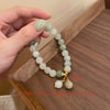 Elegant Classical Lady Round Natural Stone Rope Bracelets