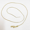 Simple Style Classic Style Solid Color Copper 18k Gold Plated 24k Gold Plated White Gold Plated Necklace In Bulk