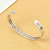 Casual Elegant Classic Style Letter Stainless Steel Polishing Bangle