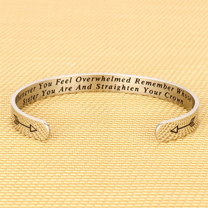 Casual Elegant Classic Style Letter Stainless Steel Polishing Bangle