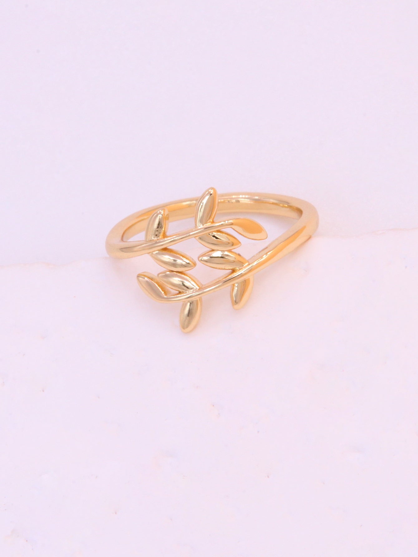 Hip-hop Solid Color Classic Style Hand Heart Shape Copper Shiny Metallic Polishing Plating 18k Gold Plated Women's Open Rings Rings