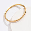 Basic Round Stainless Steel Plating Bangle