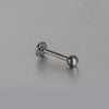 Classic Style Solid Color Pure Titanium Polishing Lip Stud