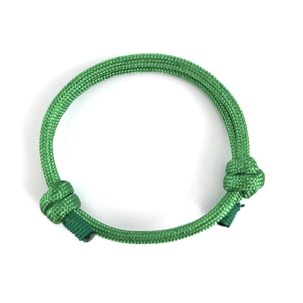 Original Design Simple Style Solid Color Polypropylene Rope Nylon Rope Polyester Unisex Bangle