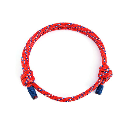 Original Design Simple Style Solid Color Polypropylene Rope Nylon Rope Polyester Unisex Bangle