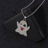 Fashion Animal Round Square Stainless Steel Alloy Inlay Rhinestones Pearl Unisex Pendant Necklace