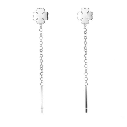 1 Pair Simple Style Star Moon Heart Shape Sterling Silver Ear Line