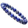 Ethnic Style Solid Color Natural Stone Agate Beaded Bracelets