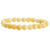 Simple Style Solid Color Natural Stone Beaded Bracelets