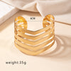 Ig Style Simple Style Geometric Iron Plating Gold Plated Women's Bangle