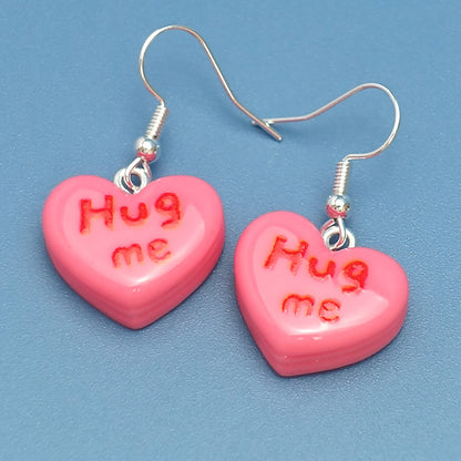 1 Pair Sweet Heart Shape Plastic Ear Hook