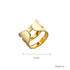 1 Piece Simple Style Solid Color Layered Plating Copper Copper Gold Plated Ear Cuffs