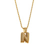 Modern Style Simple Style Letter Copper Pendant Necklace